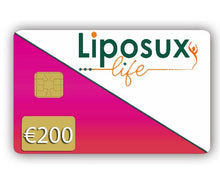 Carica l'immagine nel visualizzatore di Gallery, GIFT CARD LiposuX Life €300 Liposuzione Nutrizionale