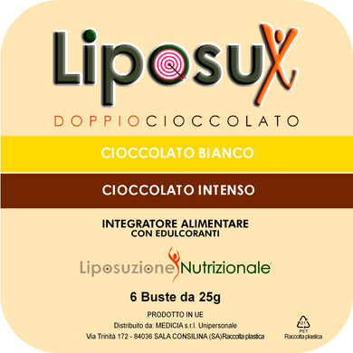 LiposuX Bag Doppio Cioccolato 3+1 Omaggio Liposuzione Nutrizionale