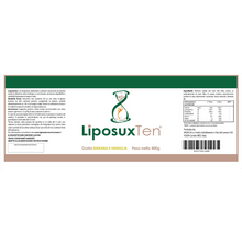 Carica l'immagine nel visualizzatore di Gallery, LiposuxTen Polvere gusto BANANA e VANIGLIA 400g Liposuzione Nutrizionale