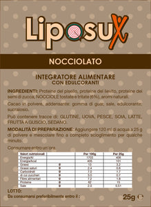 LiposuX Bag - Senza Lattosio- Nocciolato  Liposuzione Nutrizionale