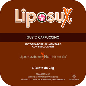 LiposuX Bag Cappuccino 3+1 OMAGGIO Liposuzione Nutrizionale