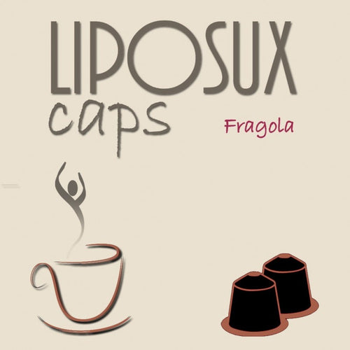 Capsule caffè - gusto Panna e Fragola (compatibili con le macchine Nescafé, DolceGusto) Monodose  Liposuzione Nutrizionale