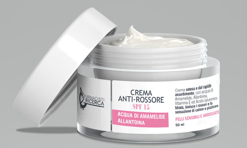 CREMA ANTI ROSSORE SPF 15  Liposuzione Nutrizionale