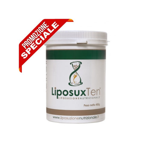 LiposuxTen in Polvere- Gusto Vaniglia e Banana-Soddisfatti o Rimborsati  Liposuzione Nutrizionale